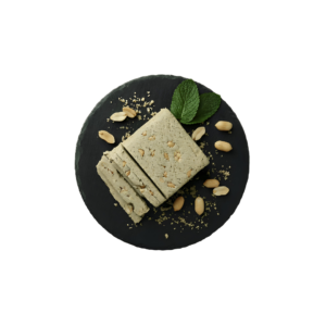 Halva mit Erdnüssen