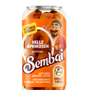 Light dried apricots